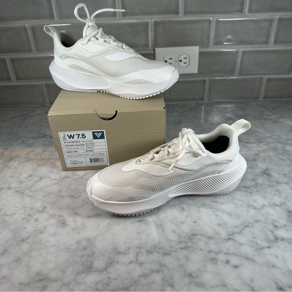 Vessi Waterproof Tidal Sneaker Warm White Women’s Size 7.5 - Picture 5 of 13
